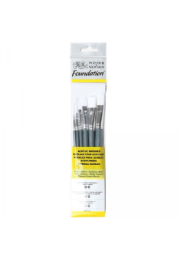 Kit Pincel Curto Sintético c/6 5295007 Winsor & Newton